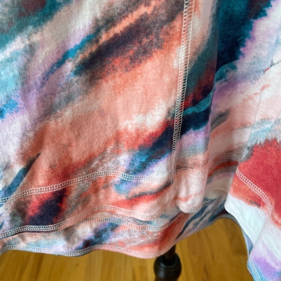 Westbound women's size 3X pull over top career casual paint brush v neck - Picture 10 of 13